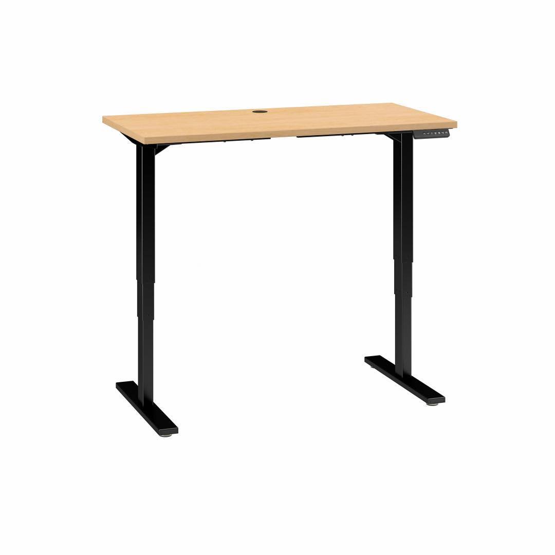 White Height Adjustable Standing Desk D549