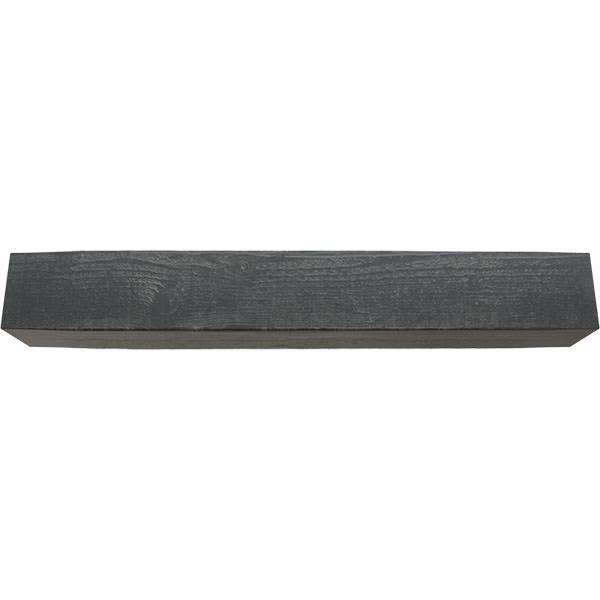 Rough Sawn Faux Wood Fireplace Mantel, Aged Ash Z9422