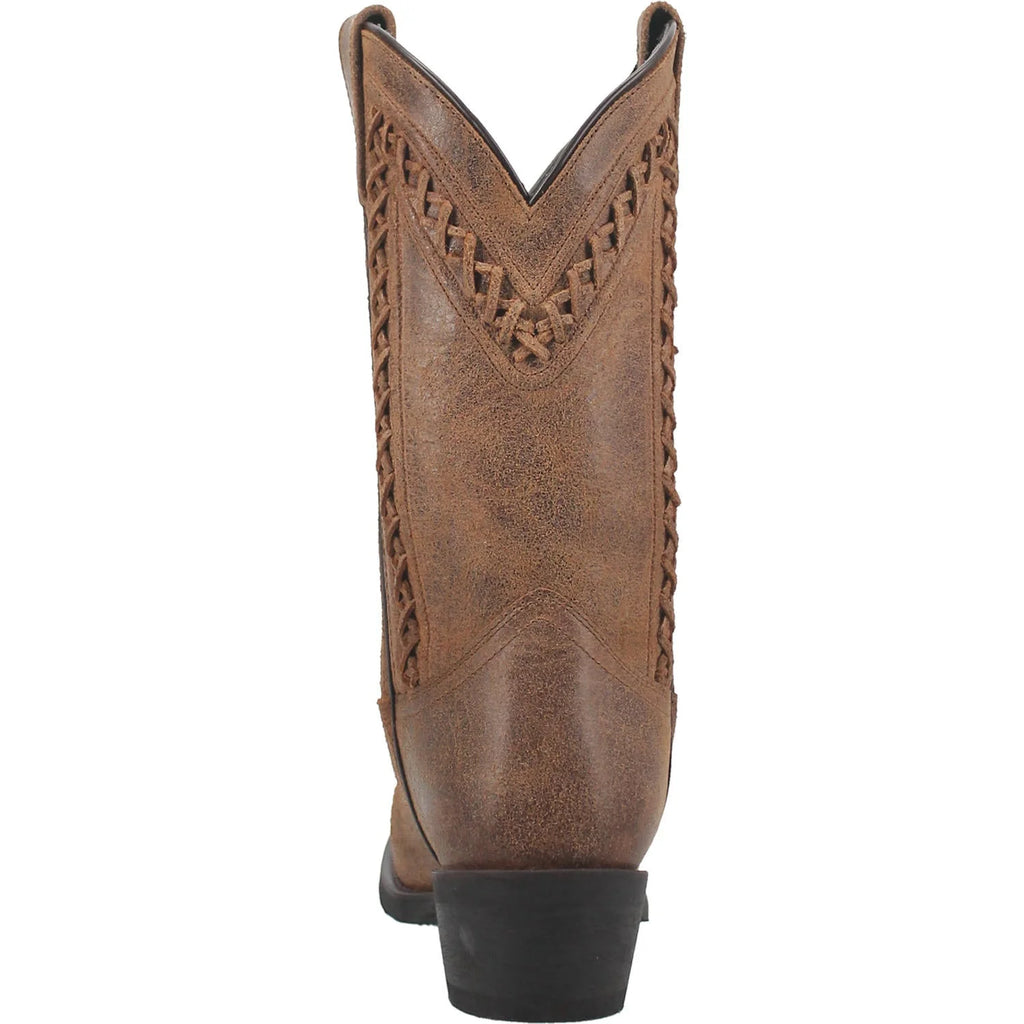 Tan Leather Boots A371