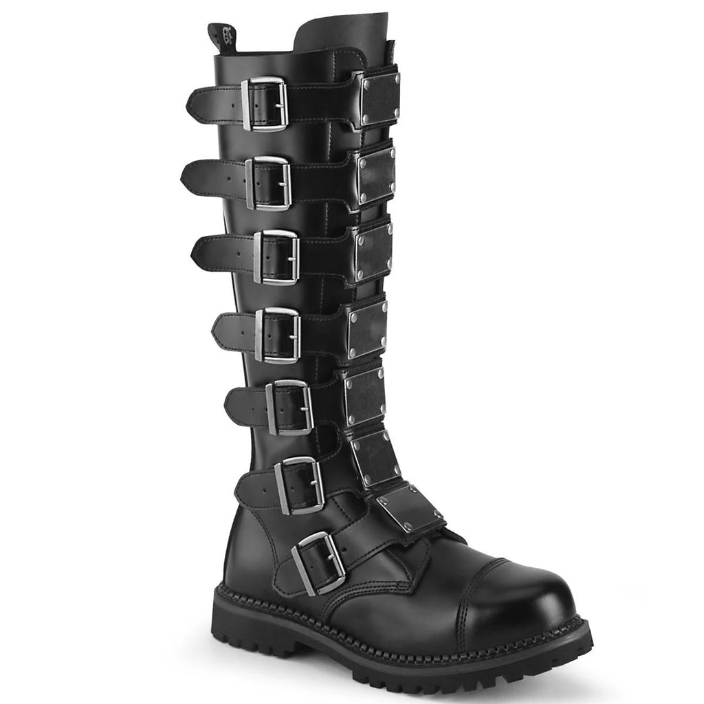Black Leather Reaper 30 Shoes Z52723