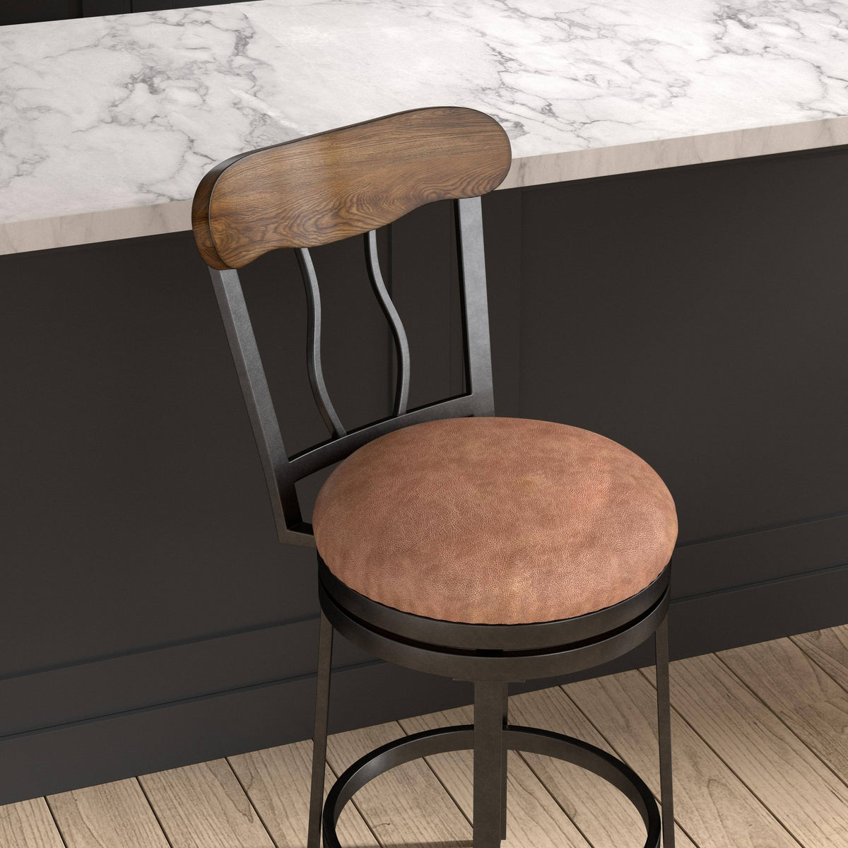 Metal Swivel Counter Stool X700