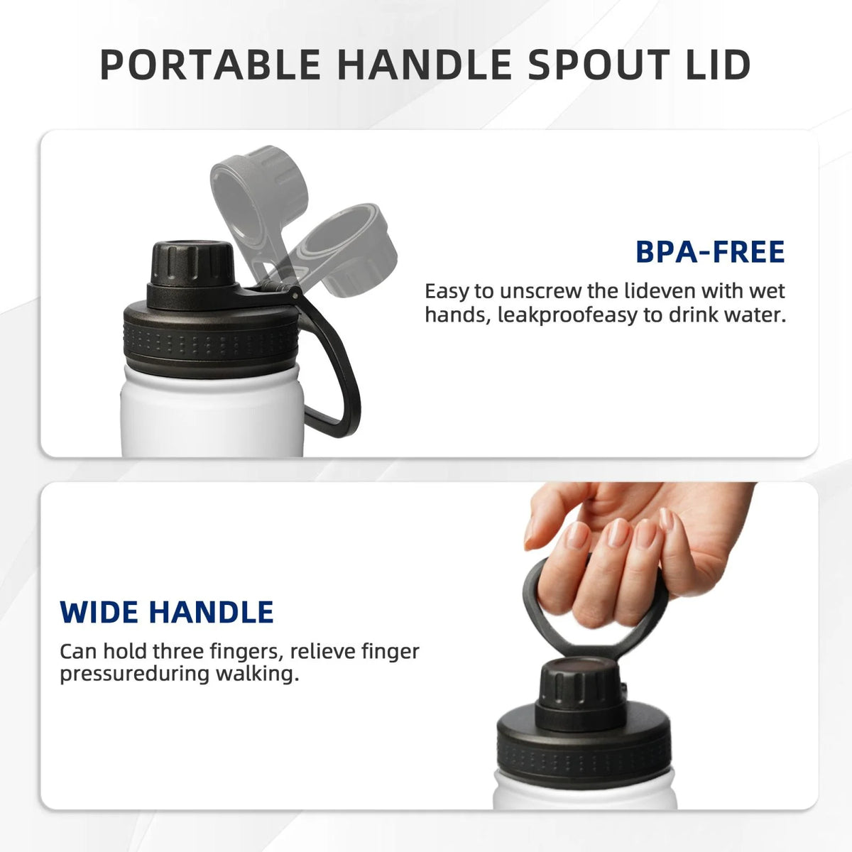 18OZ Stainless Steel Insulated Water Bottle O864273