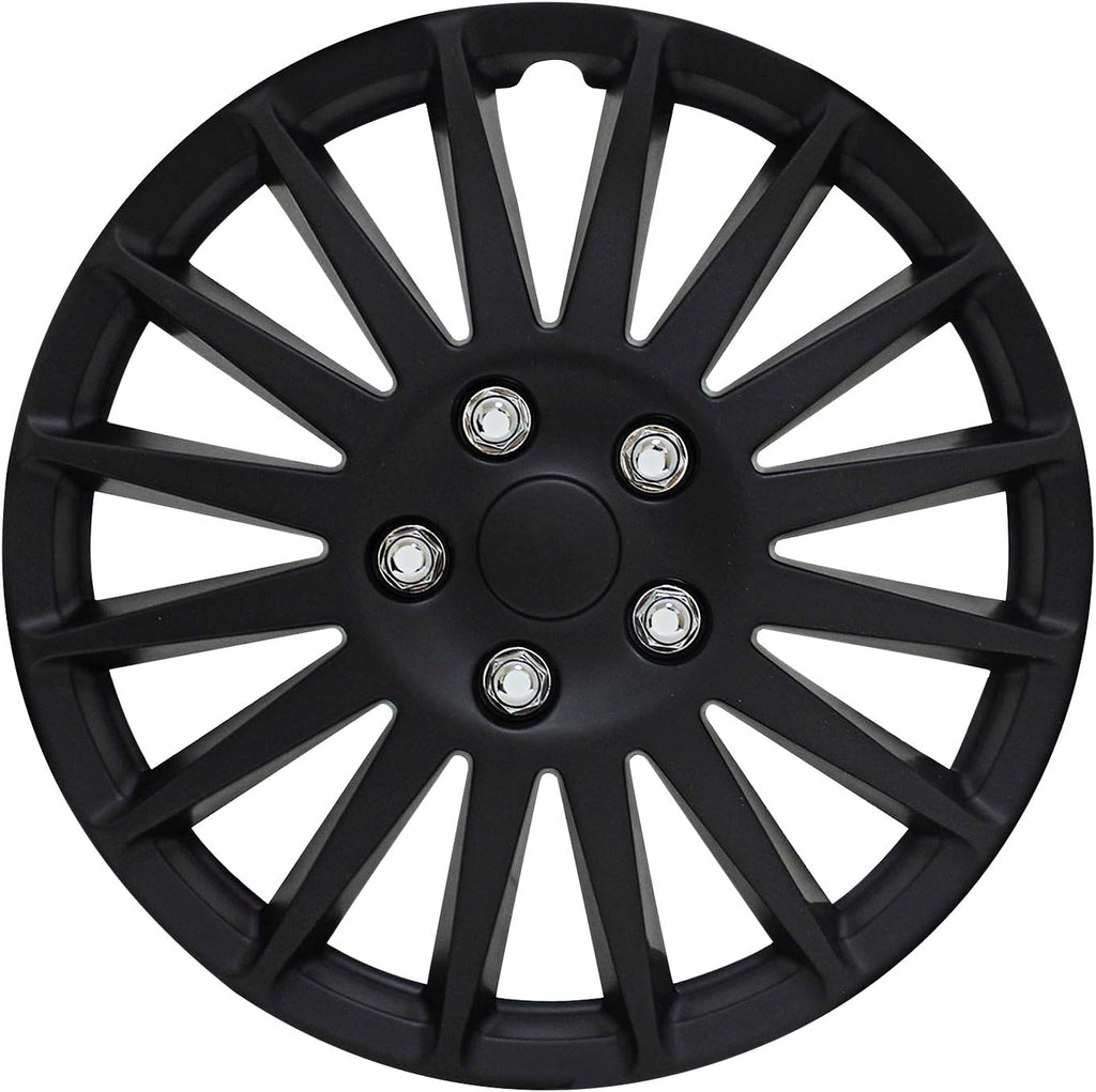 Dual Tone Chrome and Black 17" Set of 4 Y30806