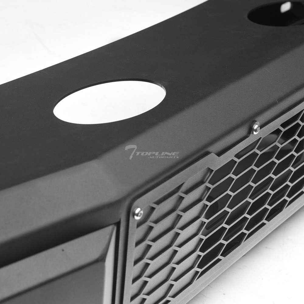 Black Steel Front Bumper O6533
