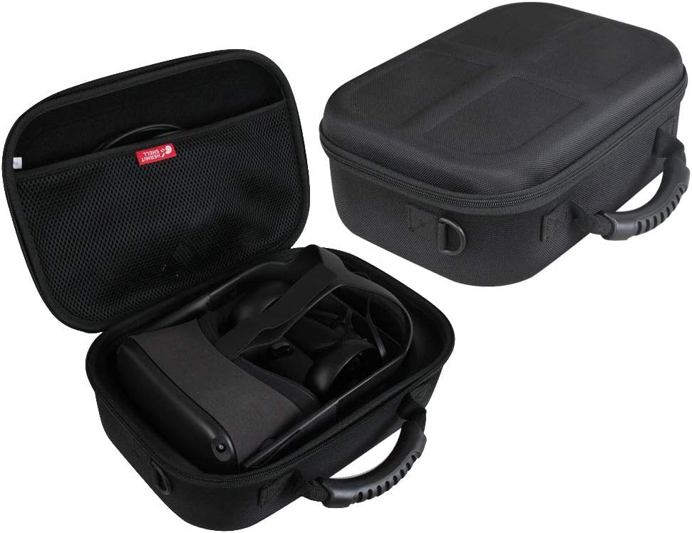 Black Hard EVA Travel Case Pack of 2 D5069