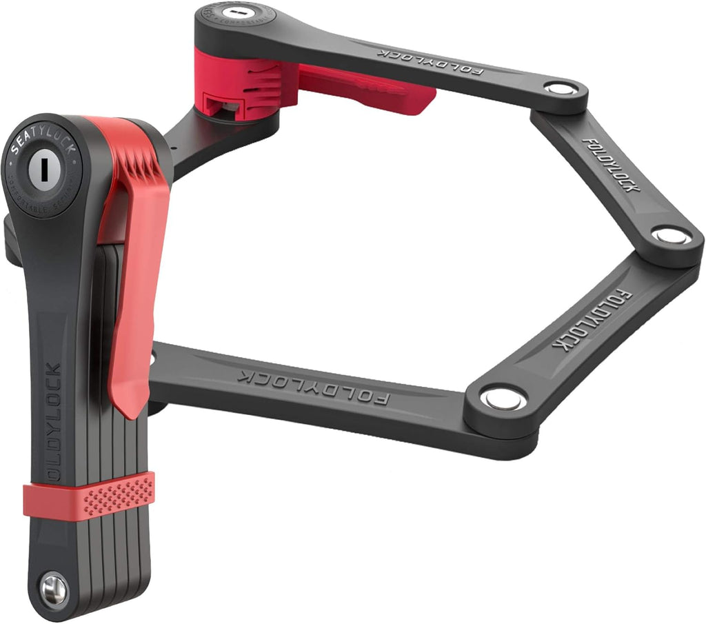 Pack of 2 Folding Bike Lock T298
