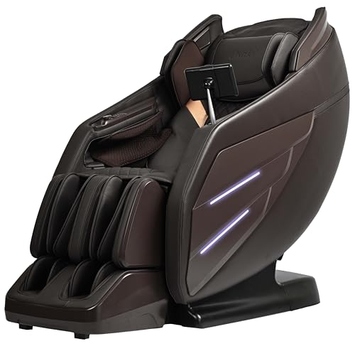 Black Full Body Massage Chair with SL-Track Y37300
