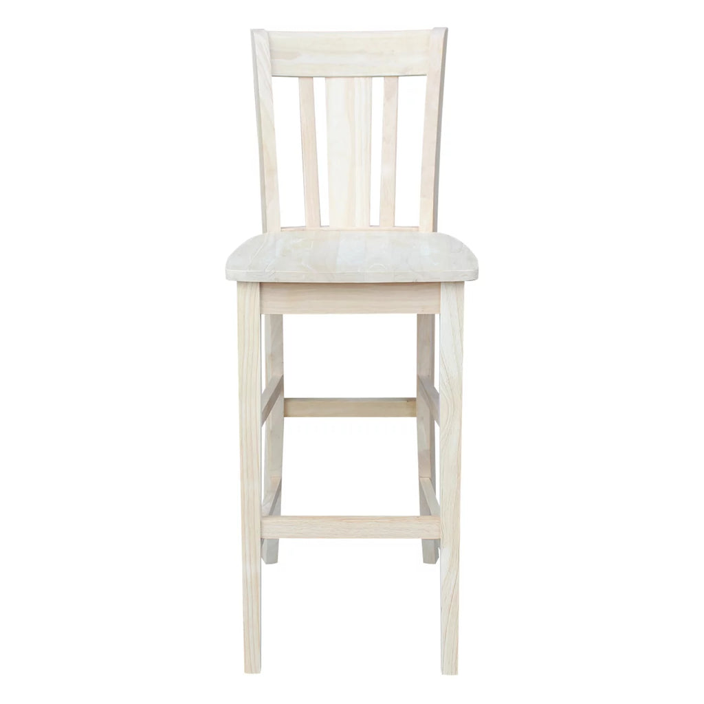 42" Round Solid Wood Bar Height Table with Two Stools X793403