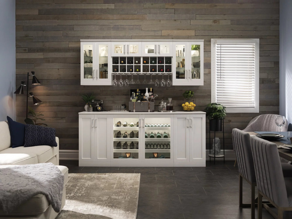 5 Piece Wine and Bar Cabinet Set O9878