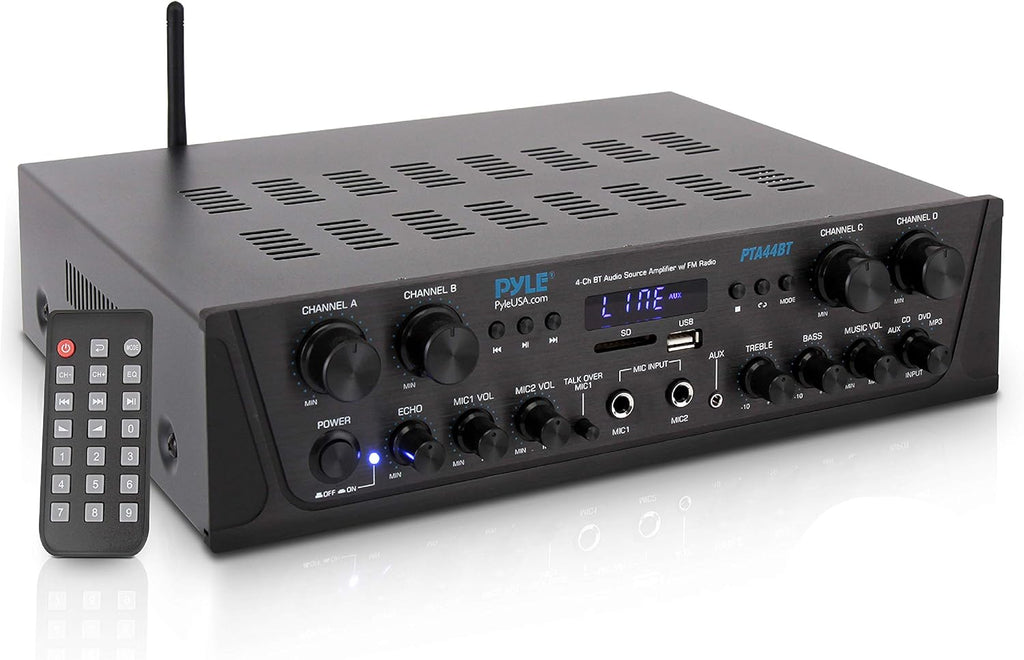 6 Channel 600 Watt Bluetooth Stereo Receiver Amplifier Y24768