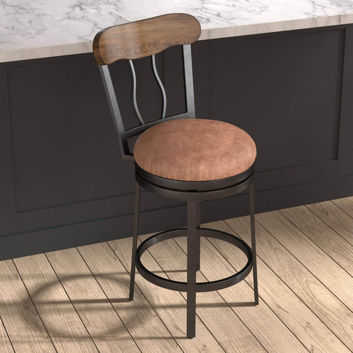 Metal Swivel Counter Stool X700