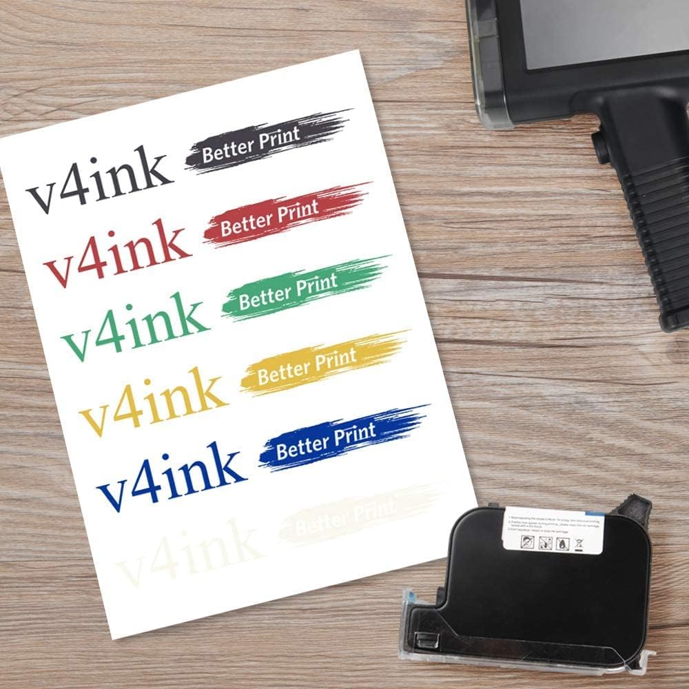 White Solvent Fast Dry Ink Cartridge for Handheld Inkjet Printer I876