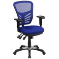 Mid Back Mesh Ergonomic Office Chair with Adjustable Arms W444