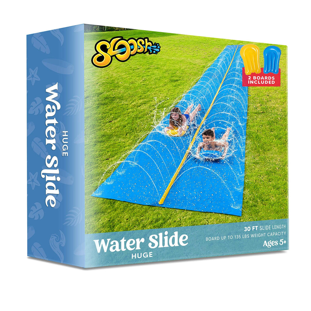 30ft x 6ft Heavy Duty Lawn Water Slide with Sprinkler G743252