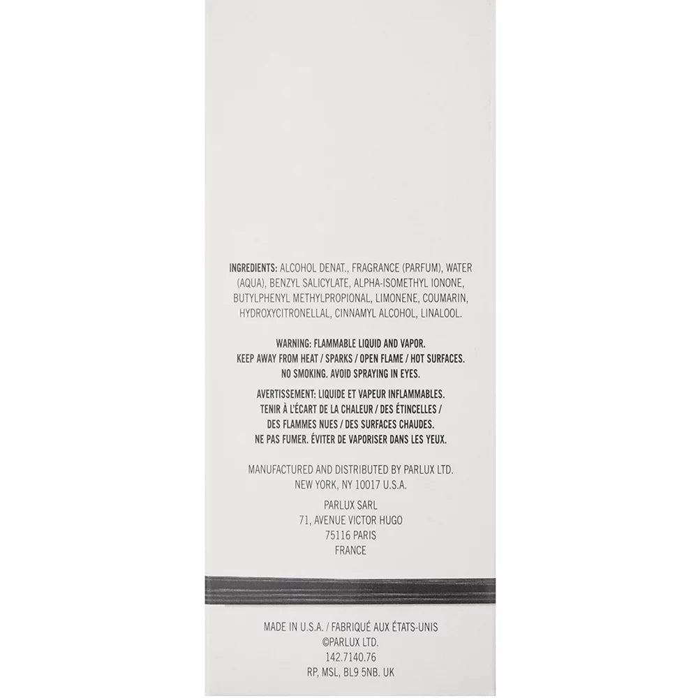 White Eau De Parfum Spray, 3.4 Oz T605