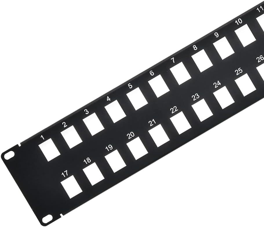 24 Port Blank Patch Panel F9350