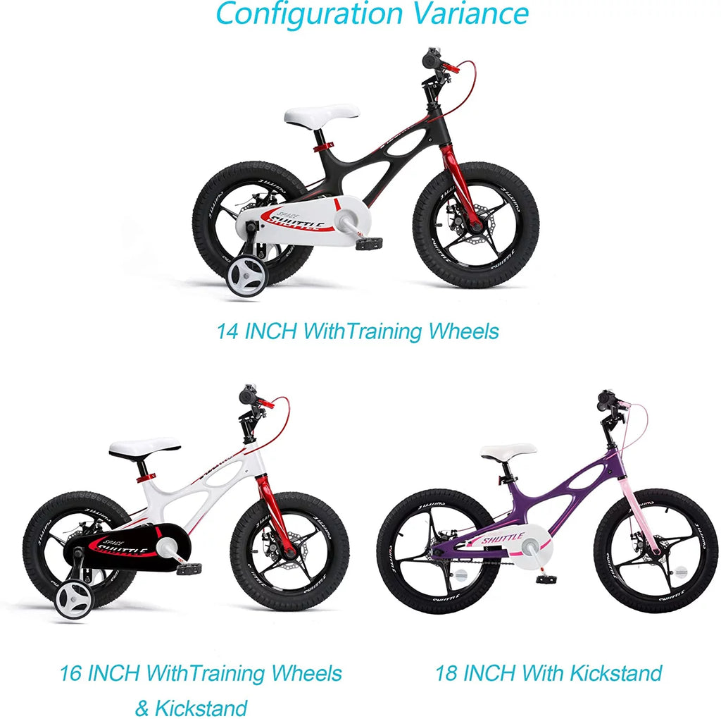 White 18 inch Kid's Bike N660275
