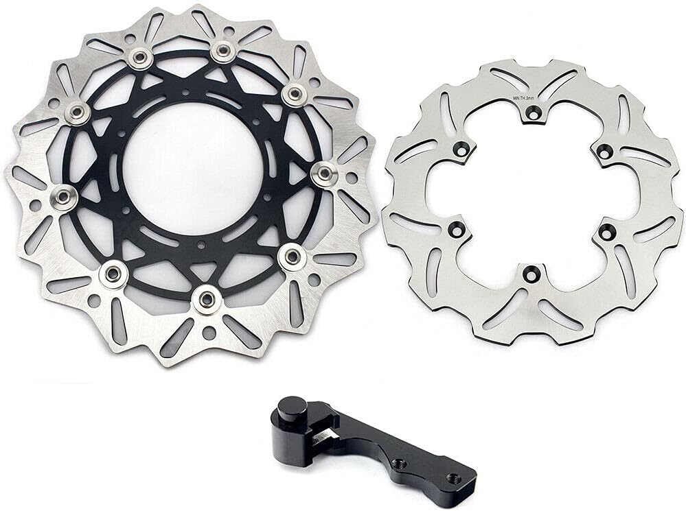 17" Supermoto Wheel Rim Hub Rotors Set Cush Drive J8059