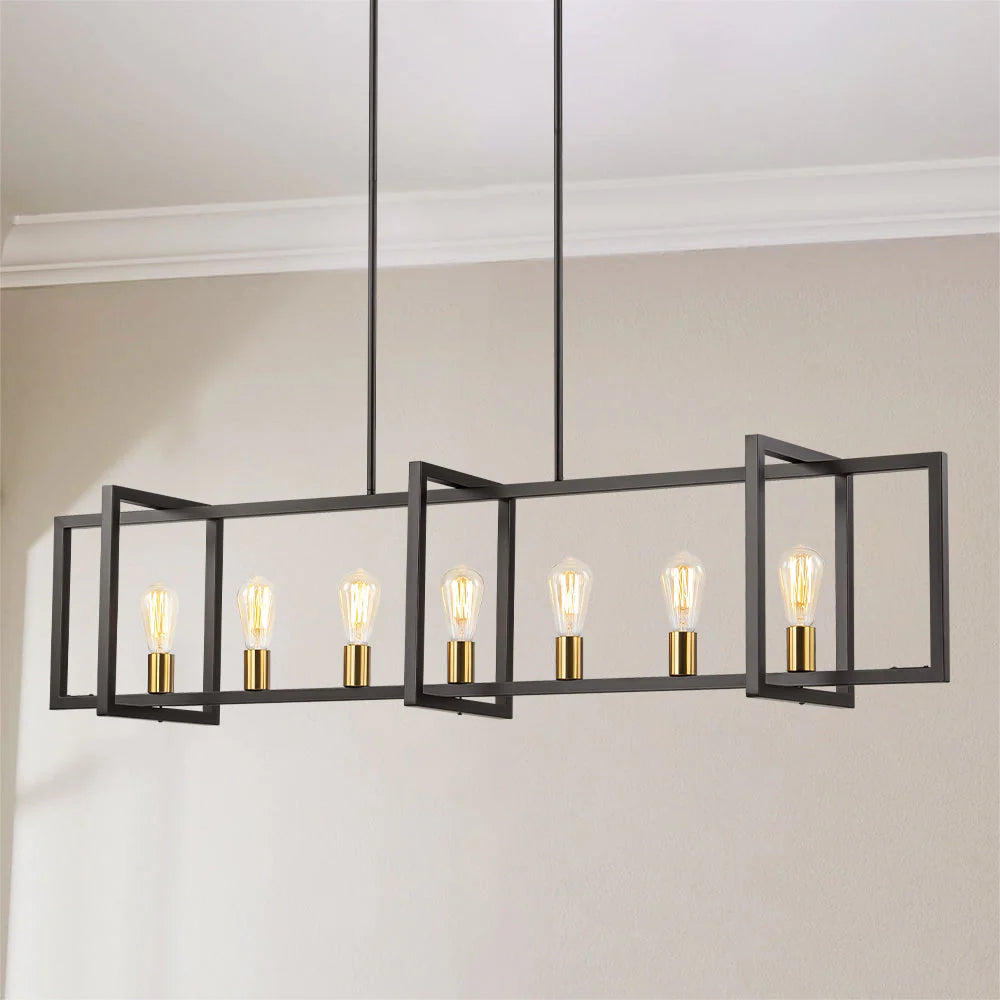 7-Light Kitchen Island Chandelier I1539