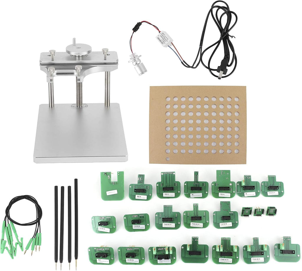 LED BDM Frame Set ECU Programmer with 4 Probe Pens 22pcs Adapters E5084
