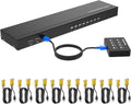 VGA KVM 8 Port Rackmount KVM with 8 KVM Cables C557461