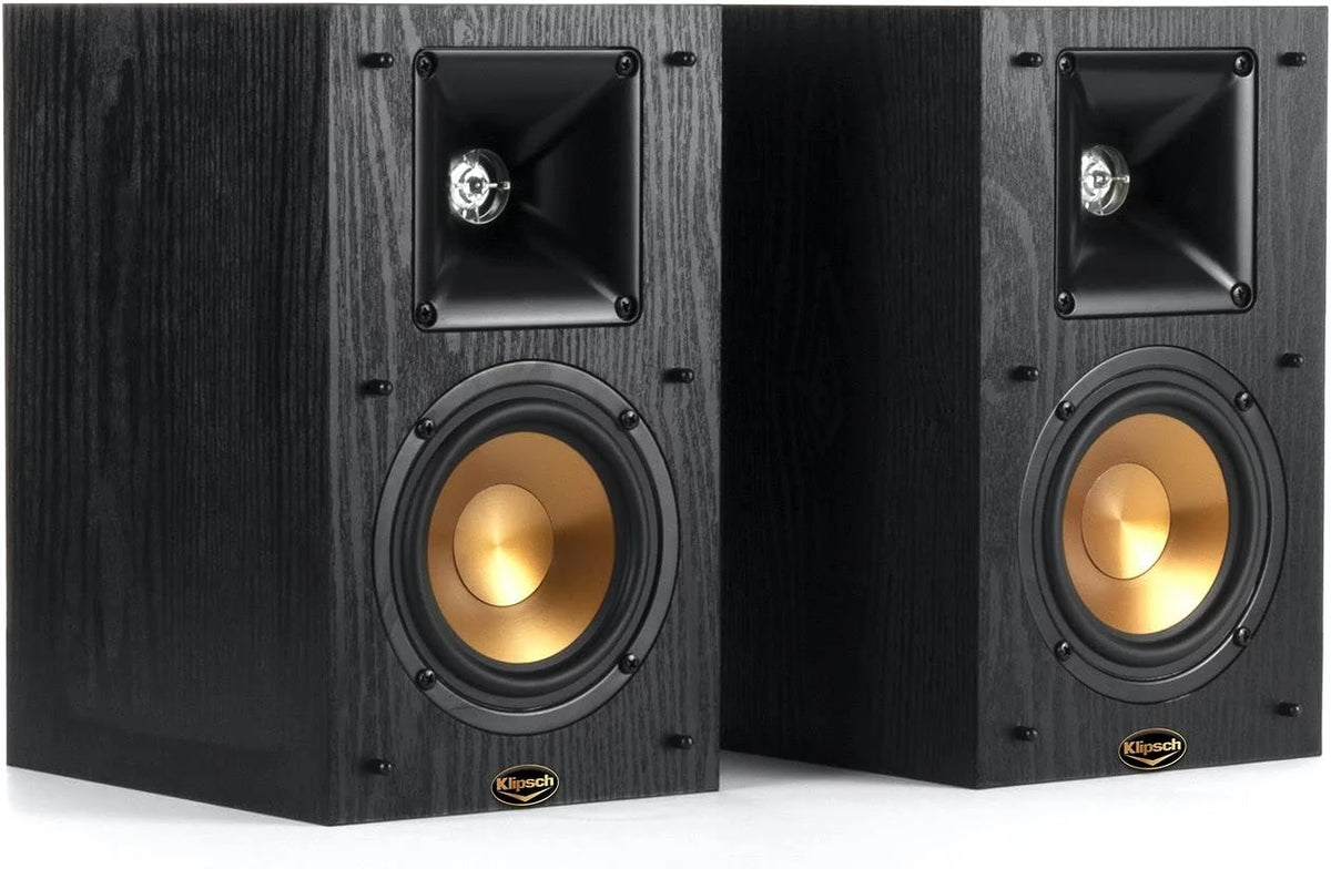 Black Bookshelf Speakers B614