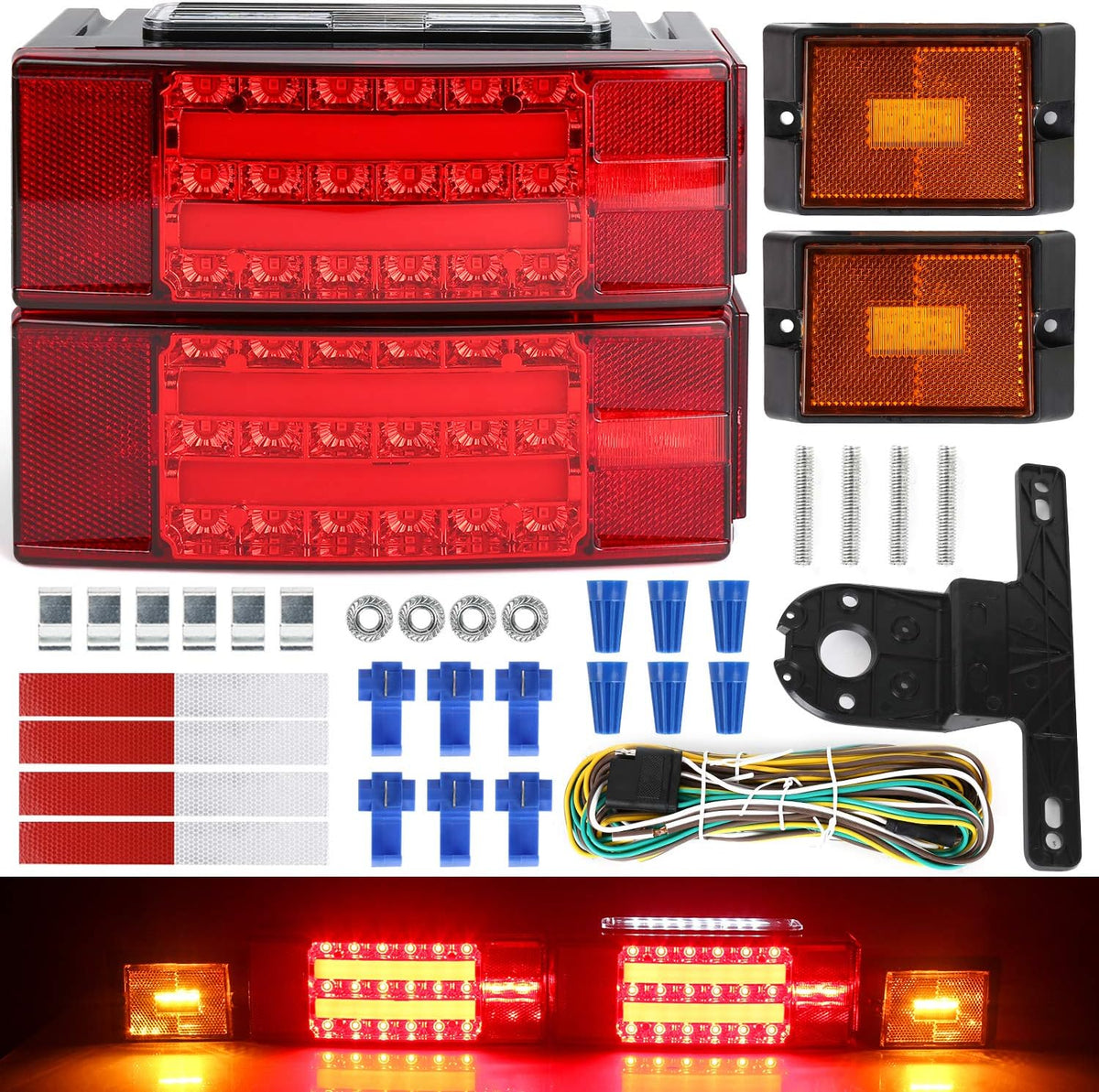 Submersible LED Trailer Light Kit X3984