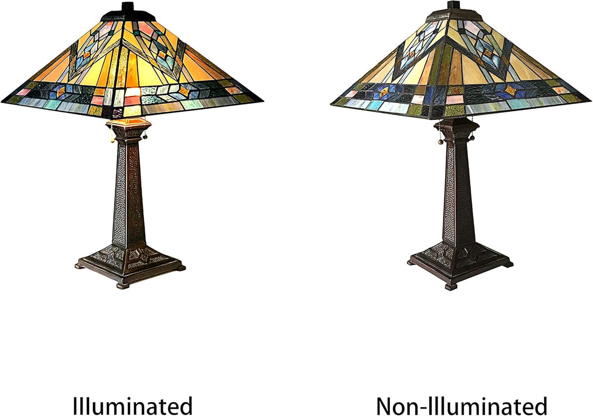 Antique Dark Bronze Table Lamp F375