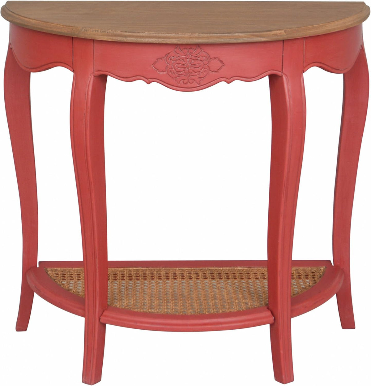 2-Tier Half-Moon Console Table D163098