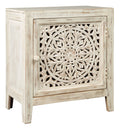 White Accent Cabinet Z945478