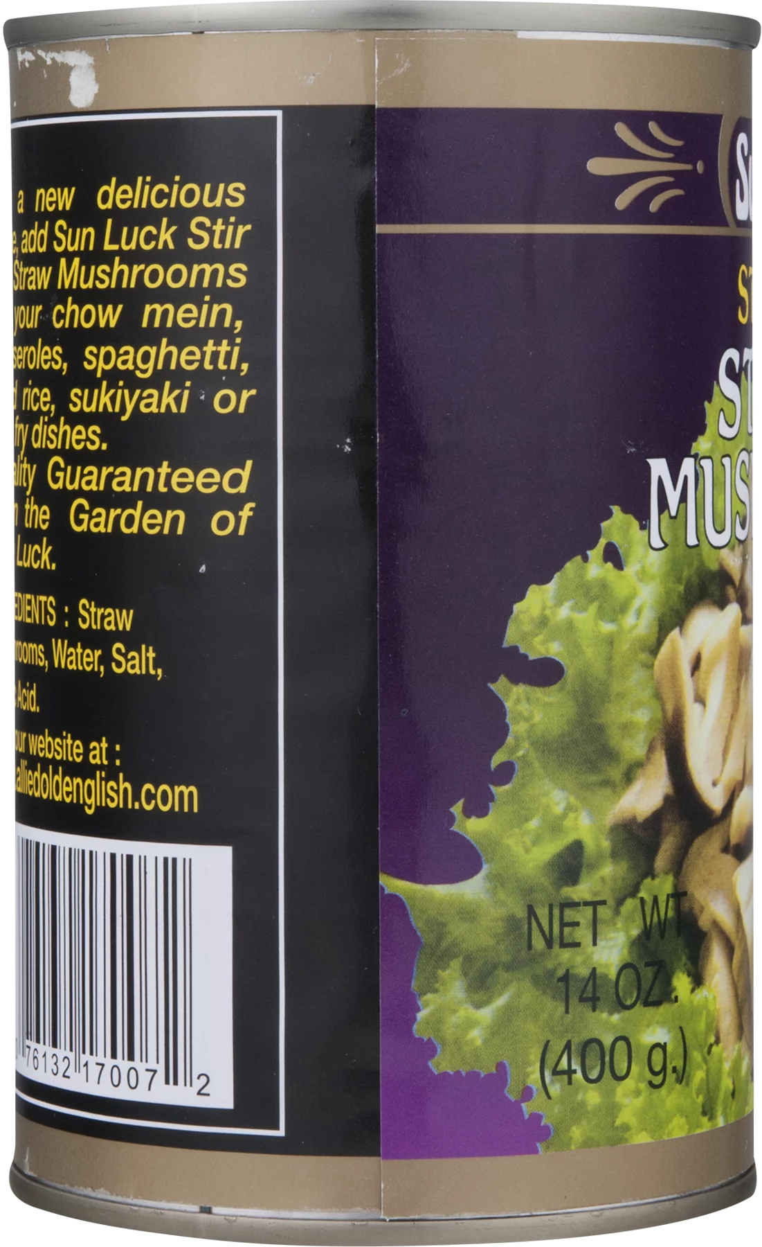 12x15OZ Straw Mushrooms X588512