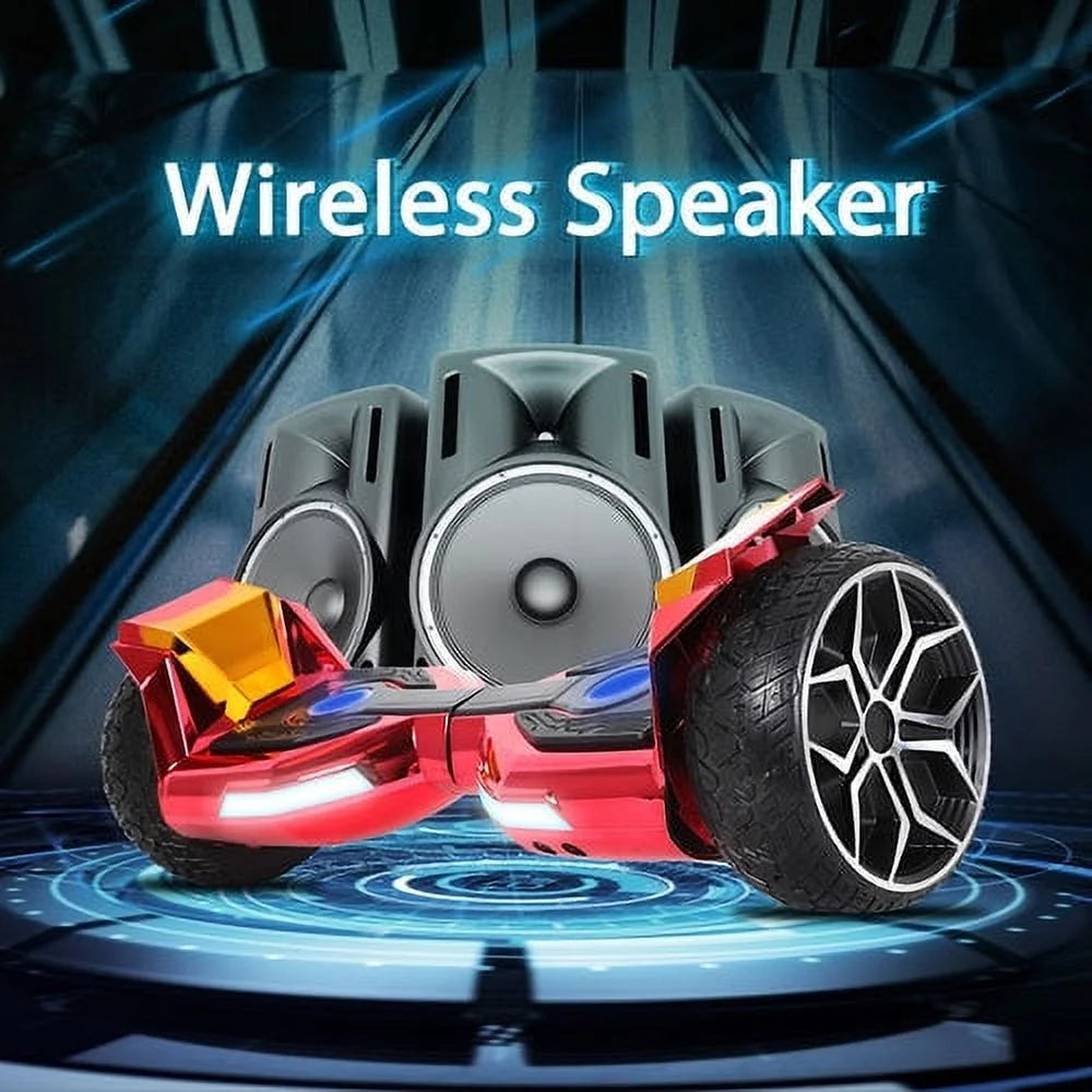 8.5" Bluetooth Hoverboard with Metal Wheels and LED Lights Q540018