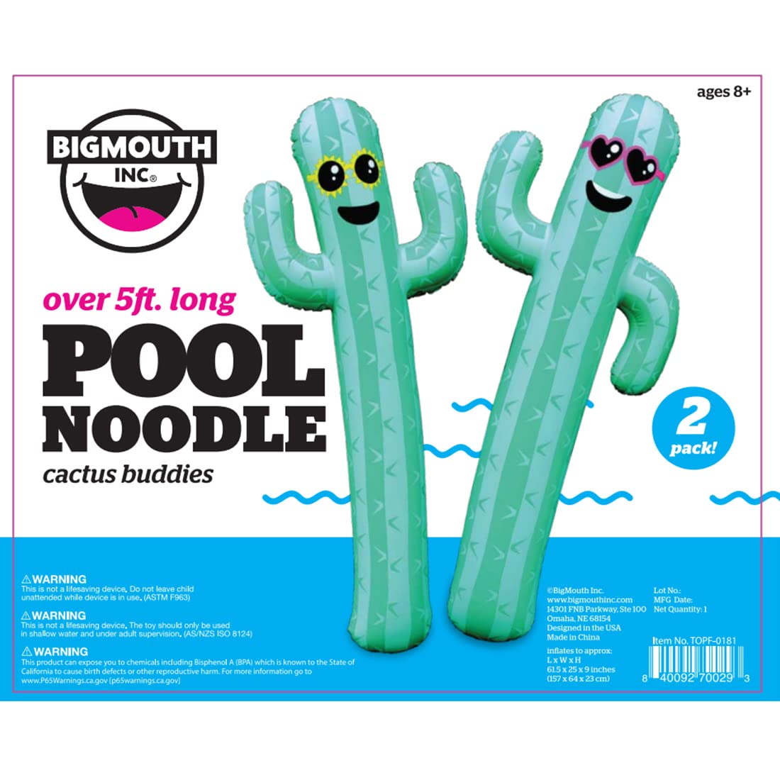 Inflatable Giant Cactus Pool Floats A357205