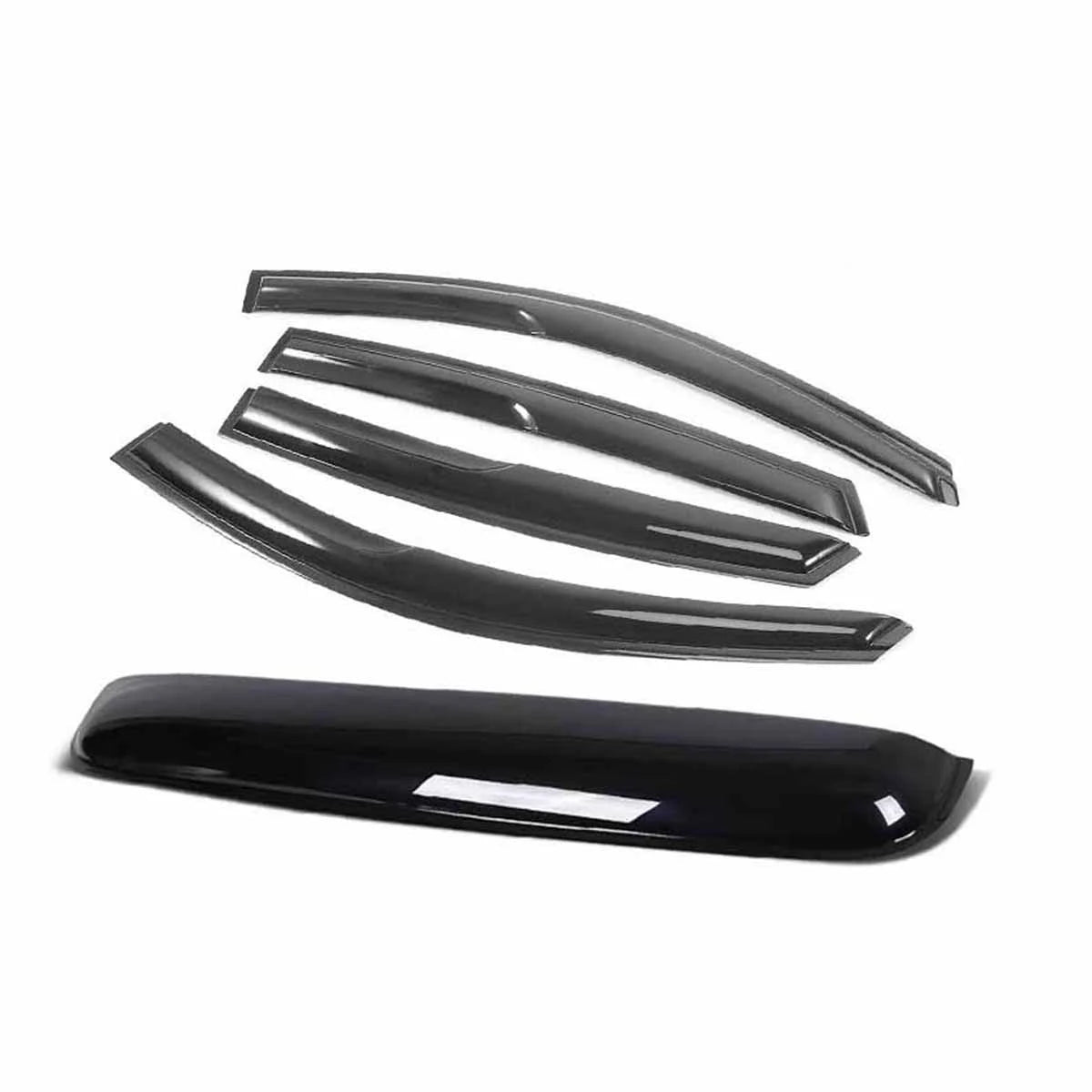 Window Deflector Window Visor Rain Guards 5PCS E260158