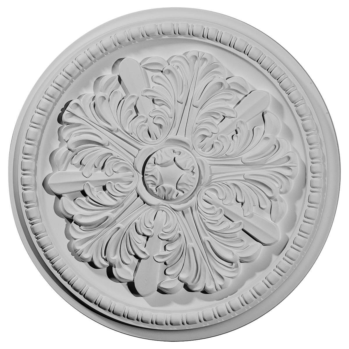 Hand-Painted Stone Hearth Crackle Ceiling Medallion S333