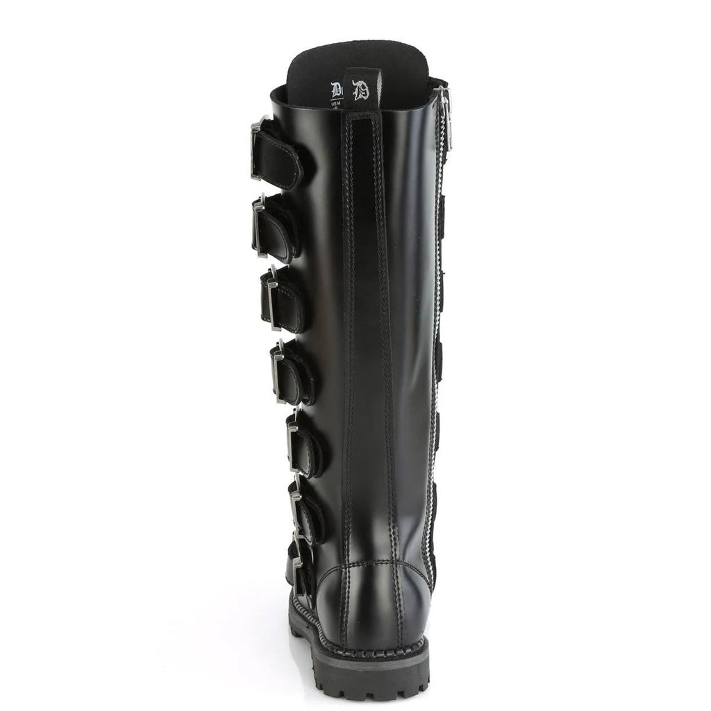 Black Leather Reaper 30 Shoes Z52723