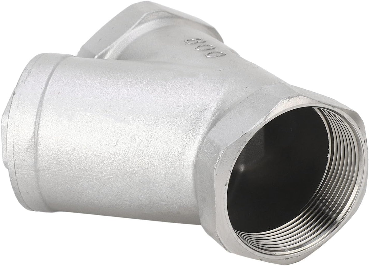 2 Inch DN50 Thread Y Type Strainer 304 Stainless Steel Y Shaped Filter R393