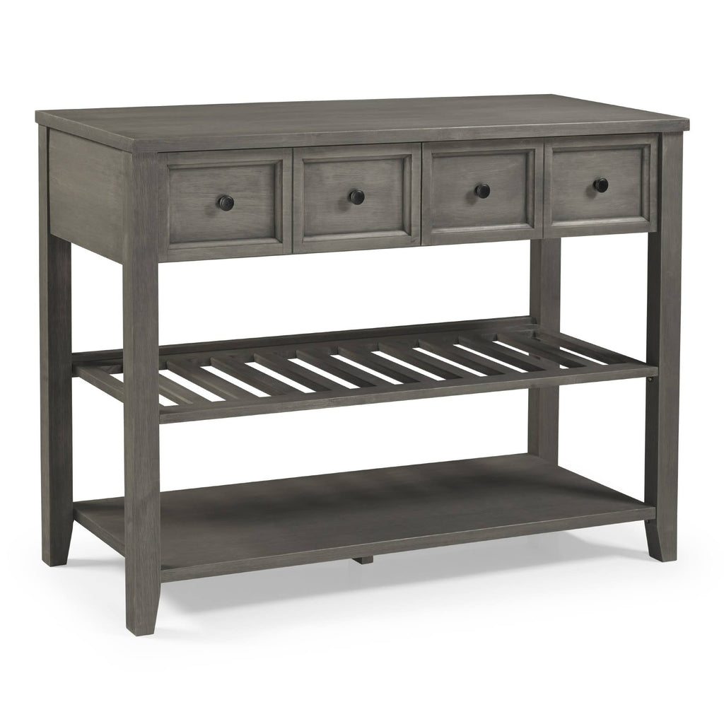 Solid Wood 2-Drawer Buffet S852