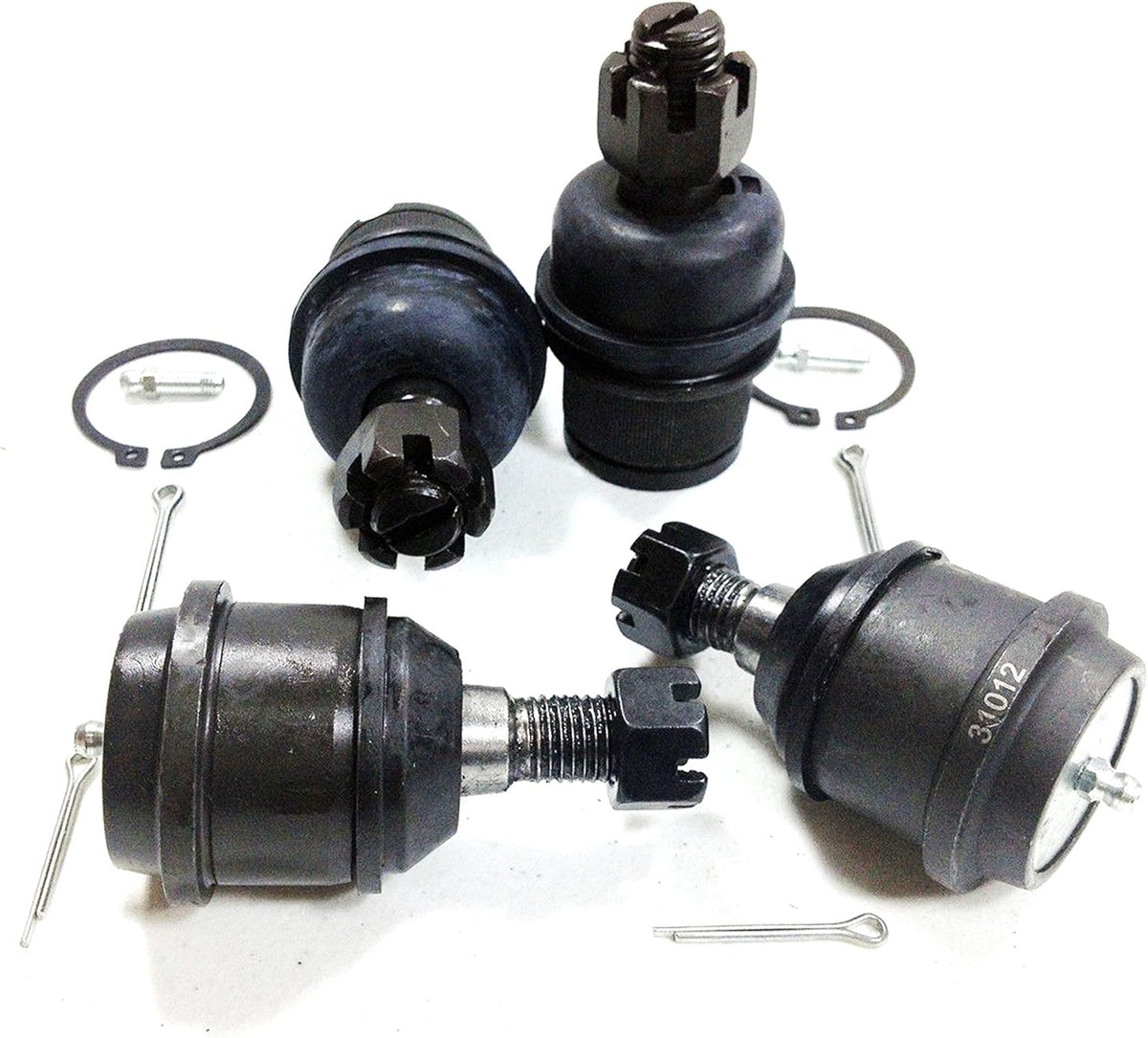 4 Piece Suspension Kit Front Upper & Lower Ball Joints H826865