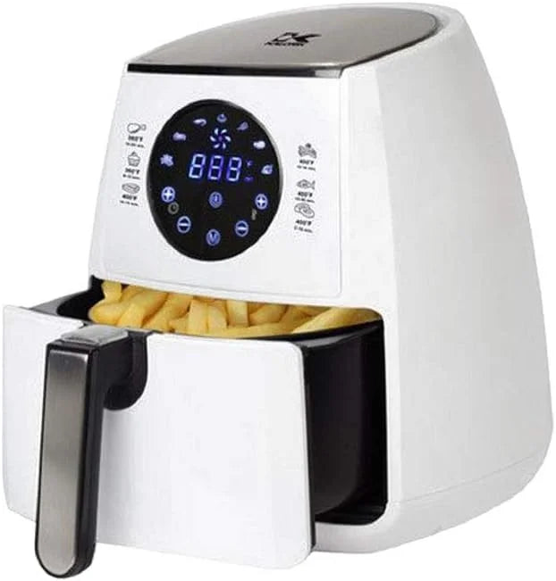 White 3.2 Quart Digital Air Fryer U2245