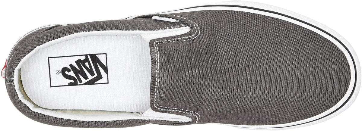 Classic Slip-On Core, Charcoal/White, Size 9 G34096