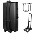 Portable Massage Table Cart with Wheels Foldable Y750