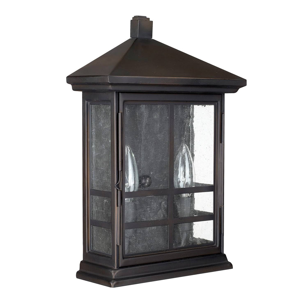 Old Bronze 2 Light Sconce A574
