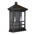 Old Bronze 2 Light Sconce A574