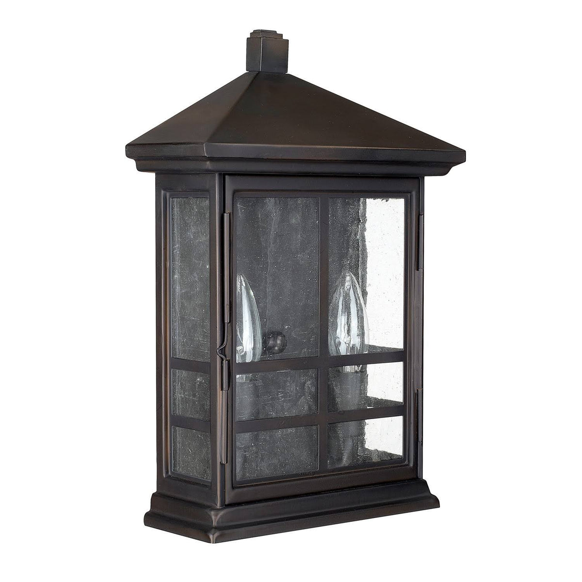 Old Bronze 2 Light Sconce A574