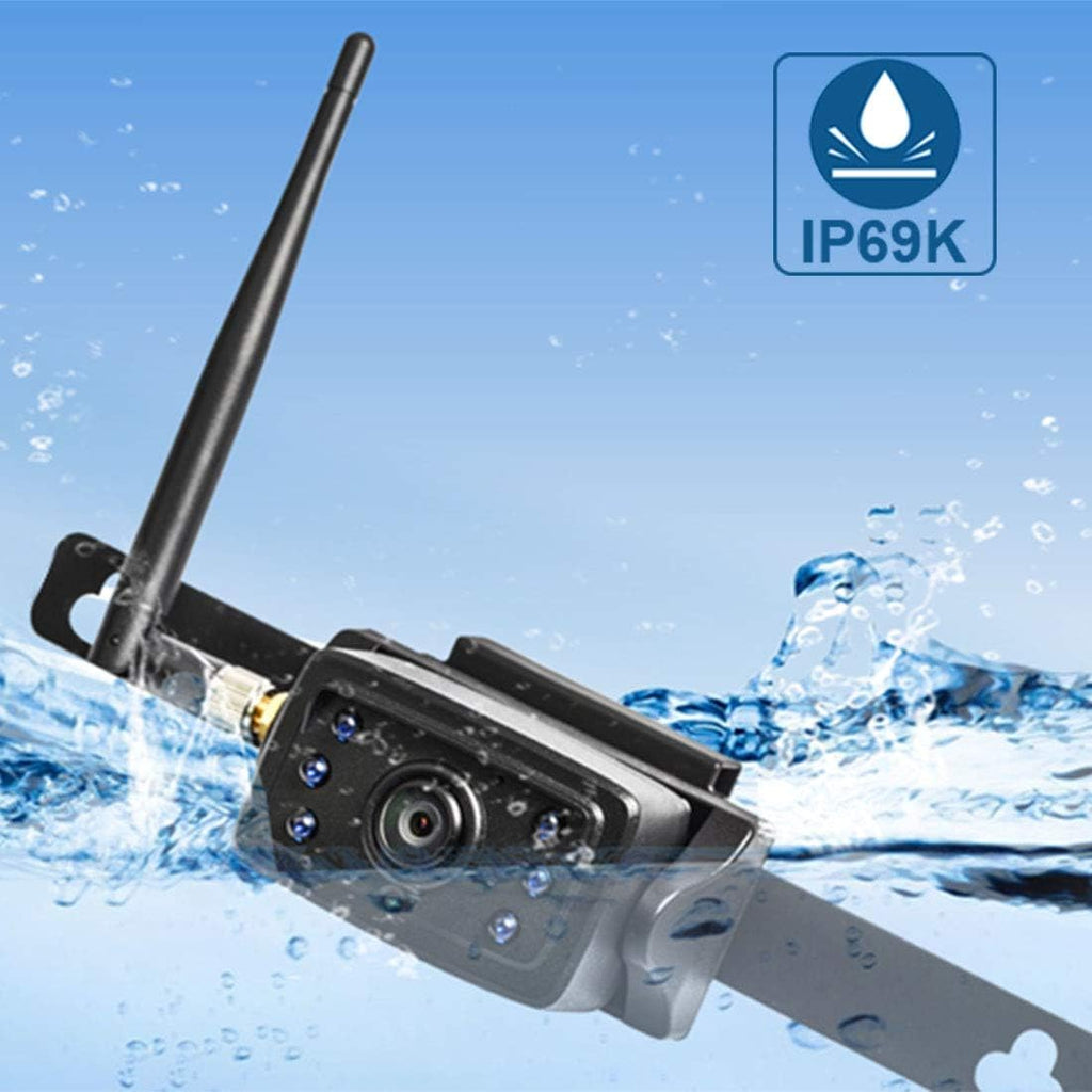 Wireless 720P High Definition License Plate Rear View Camera H997