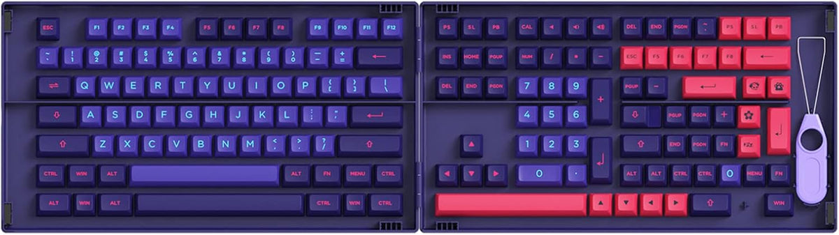 158-Key ASA Profile PBT Double-Shot Keycap Set D808334