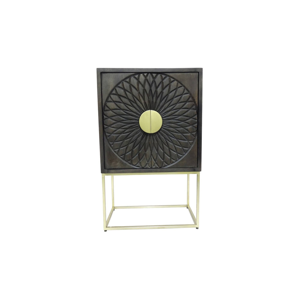Solid Mango Wood Cabinet U8160