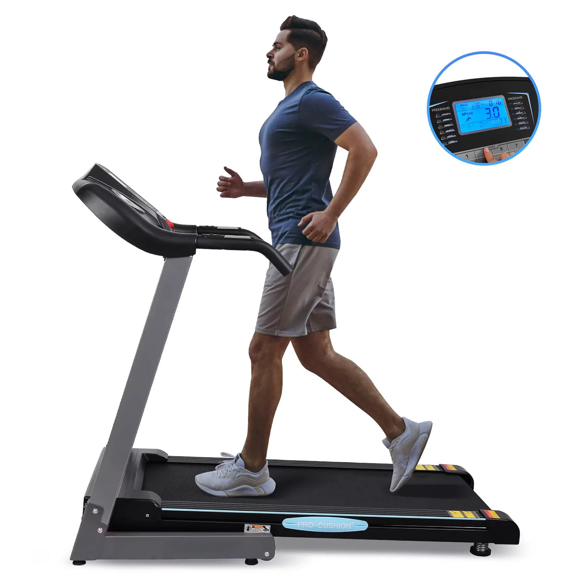2.5 HP Folding Treadmill with Auto Incline C2629