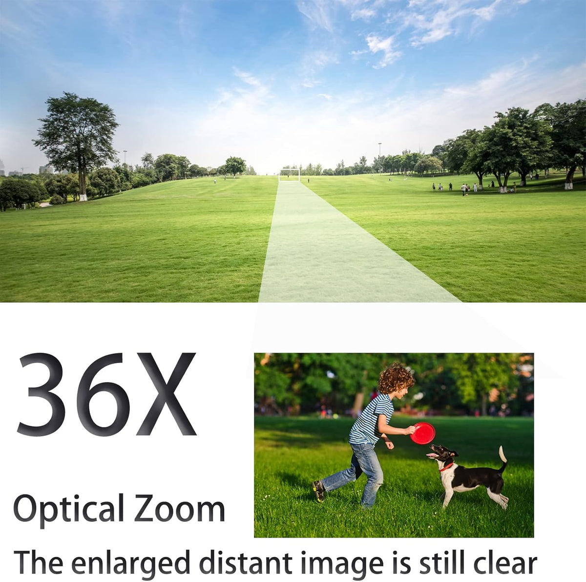 5MP PTZ Camera 36X Optical Zoom Security Speed Dome Camera C7447